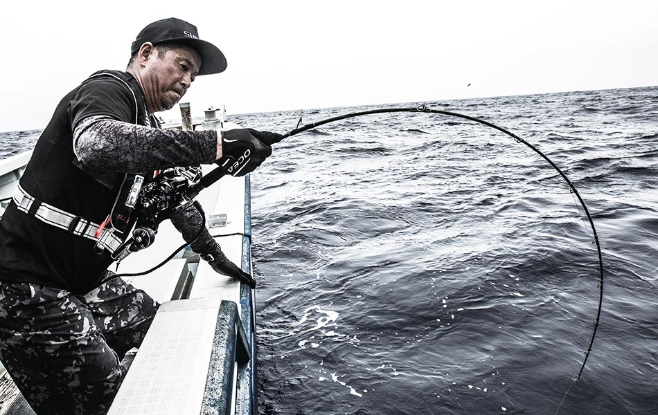 SHIMANO OCEA EJ is an offshore rod specialised for electric
