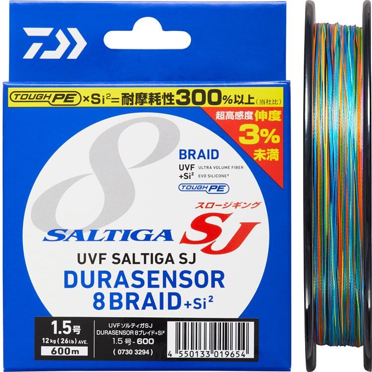 Daiwa UVF Saltiga SJ Dura Sensor X8 Si2 1.2-1200 PE Braid 