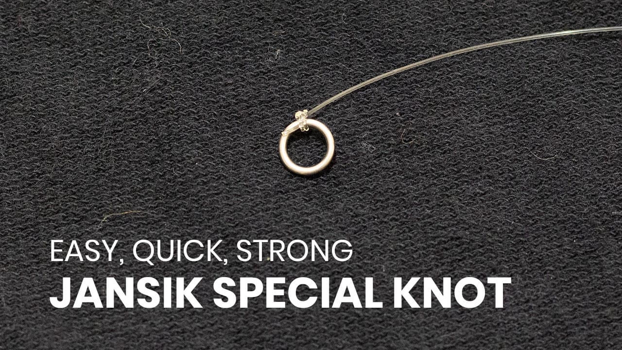 Fishing Knot: How To Tie Jansik Special - Easy, Quick but Strong Knot -  Japan Fishing and Tackle News
