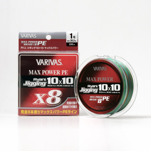 VARIVAS Avani Jigging 10 x 10 Max Power PE X8