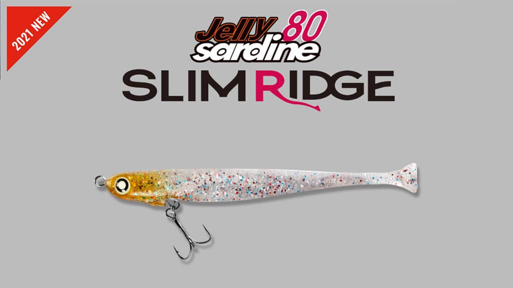 Jackall Jelly Sardine Now Has Versatile Size - Jelly Sardine 80 Slim Ridge  - Japan Fishing and Tackle News