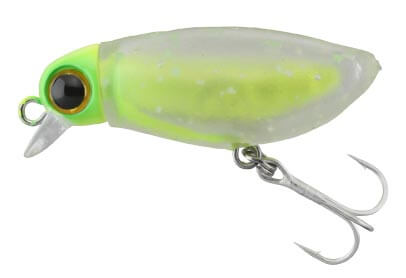 Jackall Mute Ball Minnow 38F #02 Chart Glow Crash