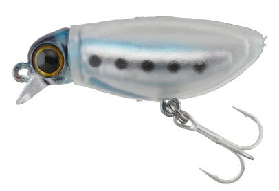 Jackall Mute Ball Minnow 38F #05 Clear Sardine