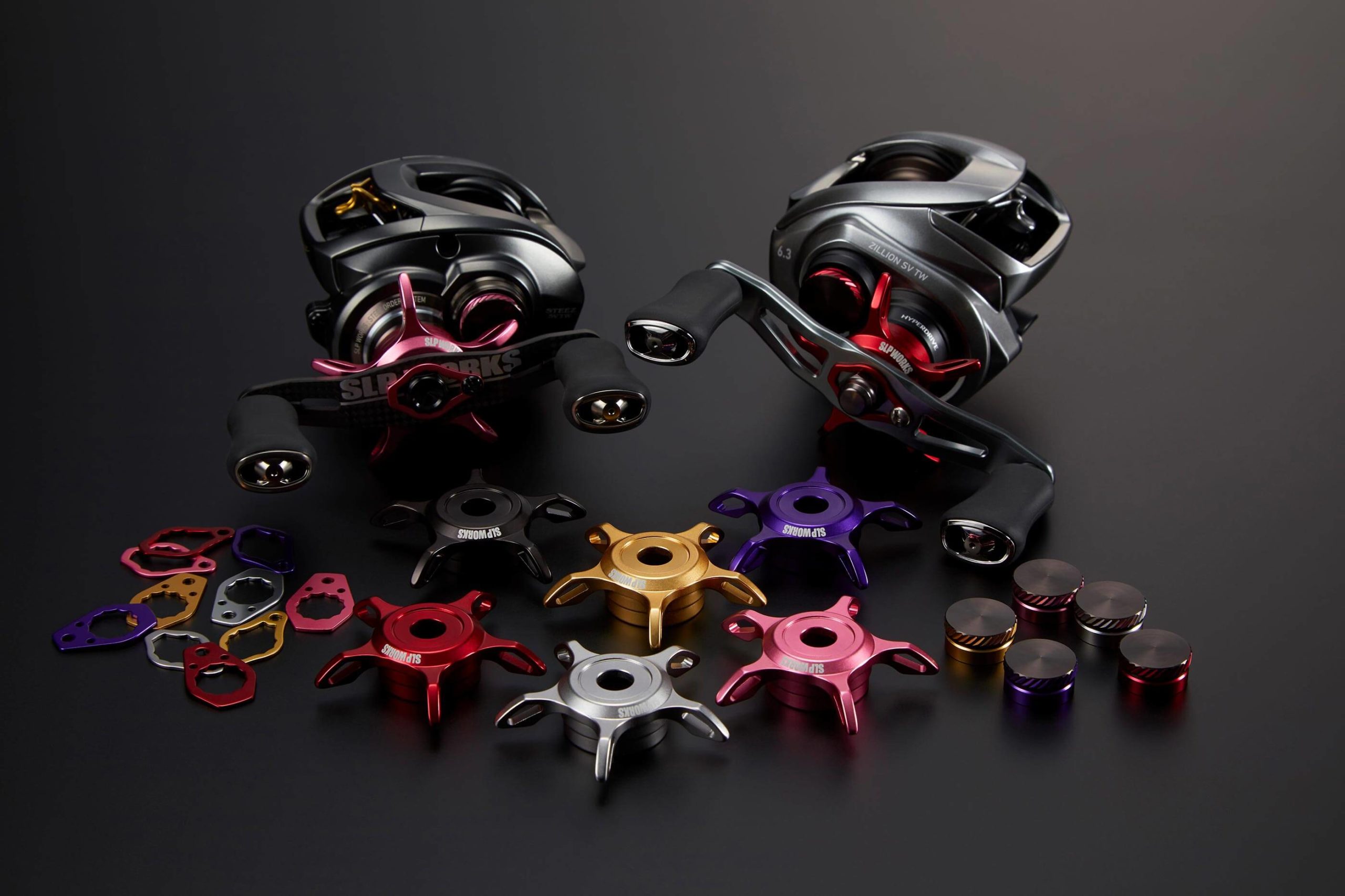 Dressed up baitcasting reels