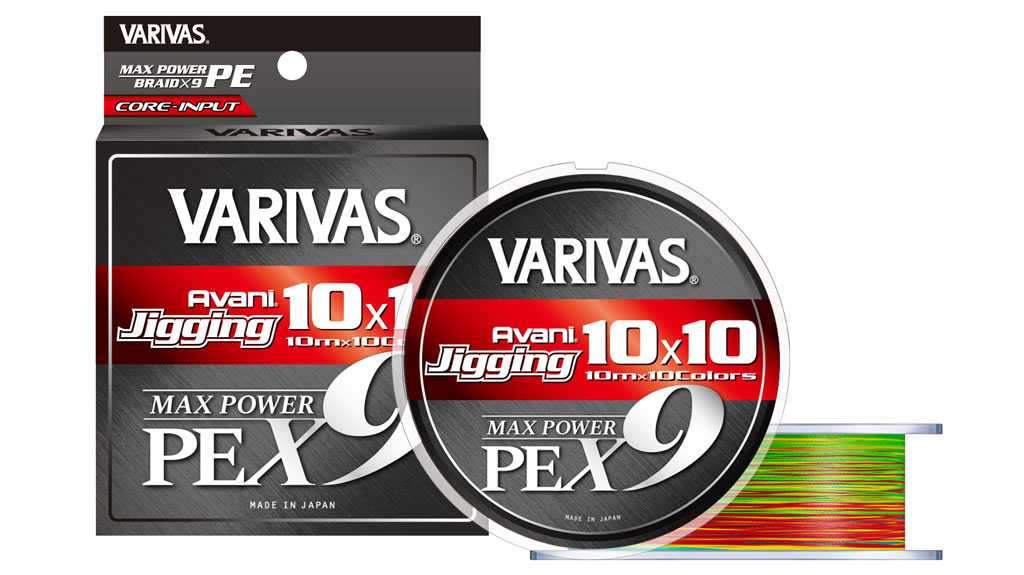 VARIVAS Releases New Braid Line for Jigging - Avani Jigging 10 x 10 PE X9 -  Japan Fishing and Tackle News