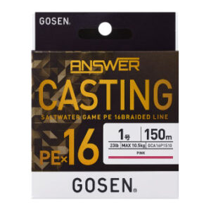 GOSEN Answer Casting PE x16